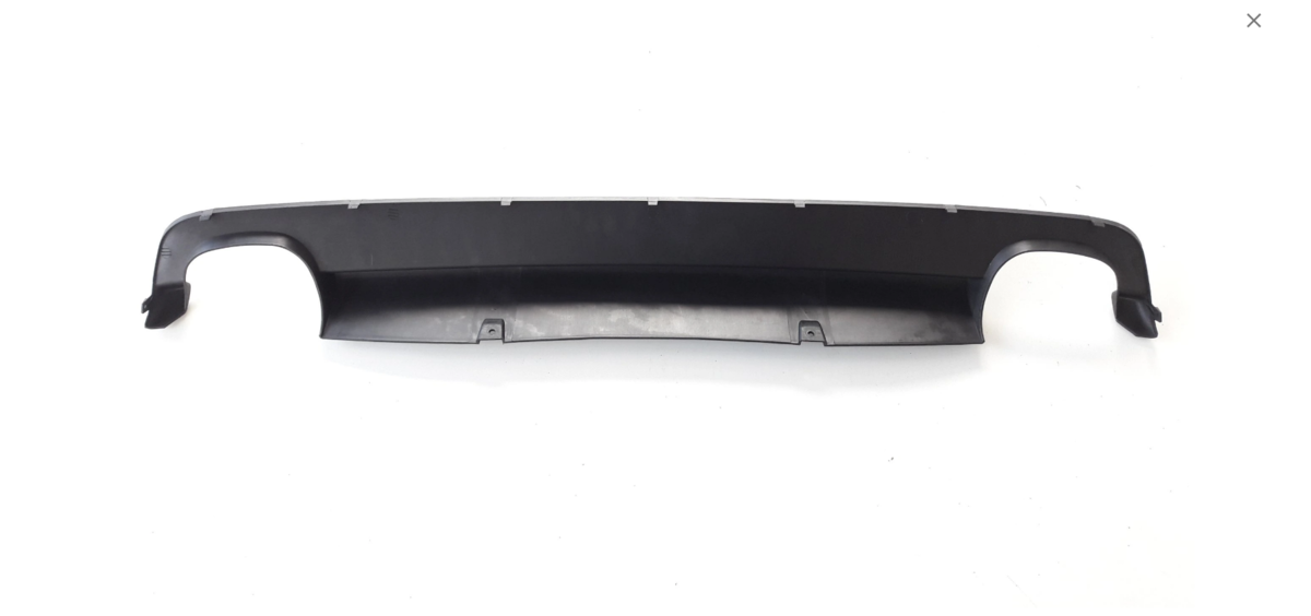 BMW E39 M5 STYLE REAR DIFFUSER ABS